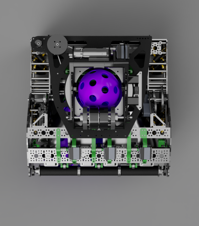 BOTZILLA - CAD Top View